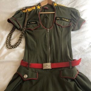 Army Sargent Halloween Costume / Trashy Lingerie